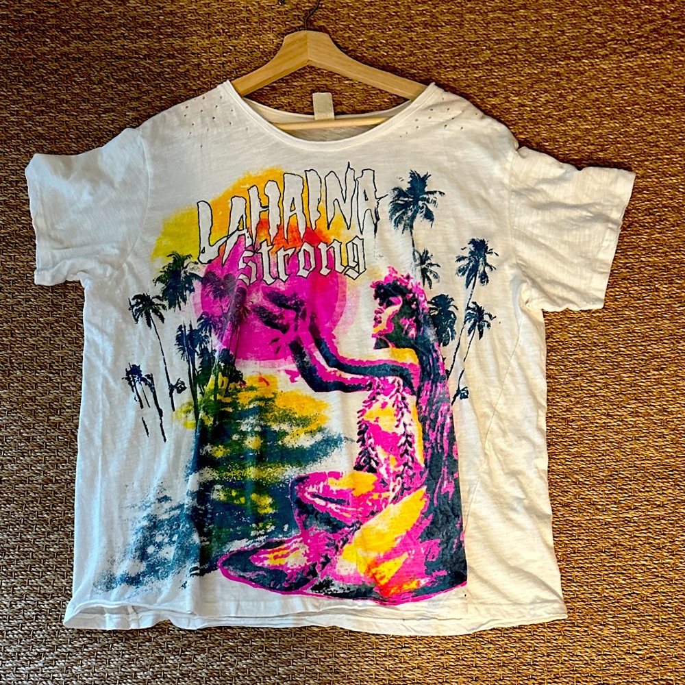 Magnolia Pearl - Maui Strong tee shirt - 0/S